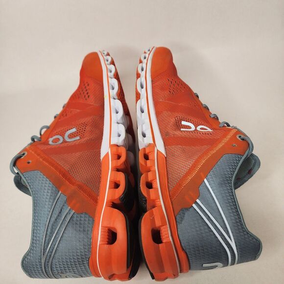 On Cloudflow Shoes Running Athletic Gym Sneakers Mens 7 Womens 8.5 Orange main image 5